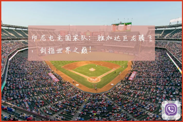 印尼电竞国家队：雅加达巨龙腾飞，剑指世界之巅！